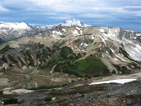 Glacier Peak From Ascent of Buck (Randy)