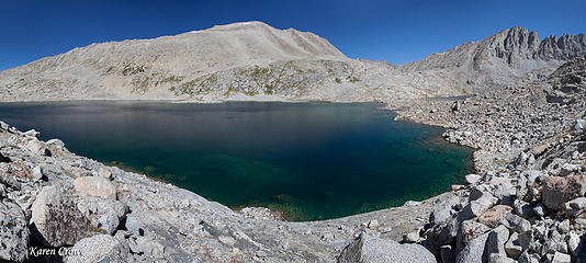 Large and very cold lake