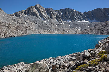 Stunning alpine lake