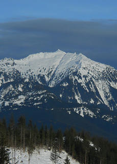 Vesper Peak from Blue Mountain 1/15/17