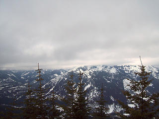 VIew from the ridgeline along Jolly