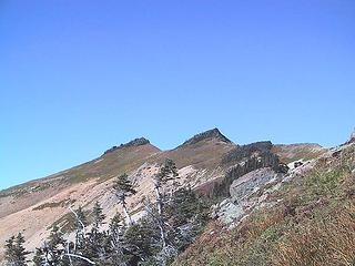 Twin Peaks - Ptarmigan Ridge west of Coleman Pinnacle