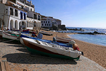 106. Calella de Parafrugell fishing boats