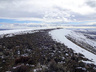 The ridge walk on Selah Butte.