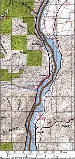 Dick Mesa and Columbia River
