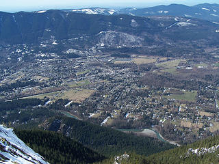 North Bend from Si.
