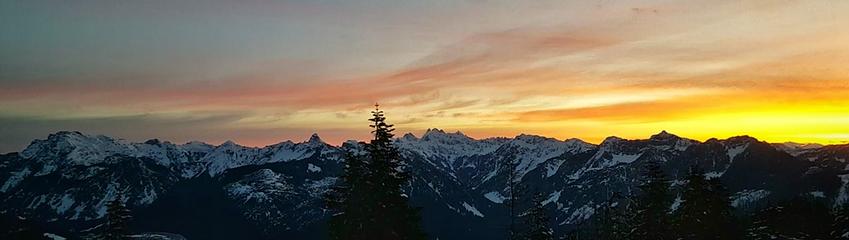 Mount Catherine Sunrise Panorama