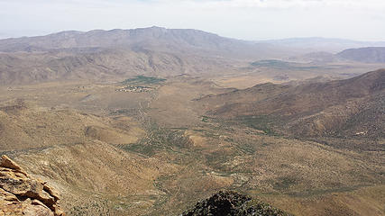 View from atop the Peaklet