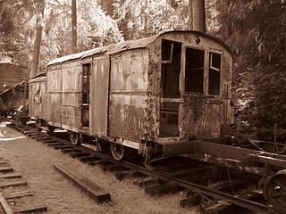 Camp 6 Railroad car