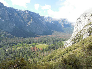 View near Columbia Rock
