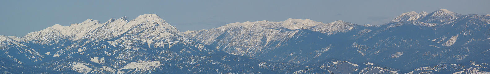 Pasayten Peaks 4 Isabellas Ridge - Tiffany Peaks and