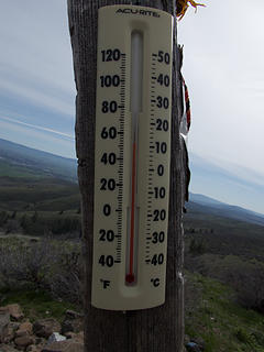 Summit Thermometer (53 deg F)