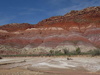 colorful chinle formation bands