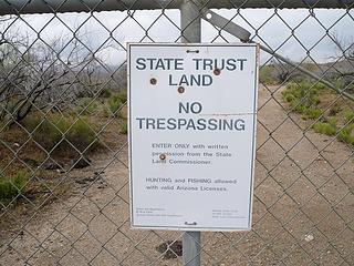 Arizona state trust land