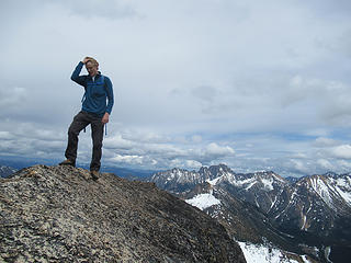 Jake on the summit