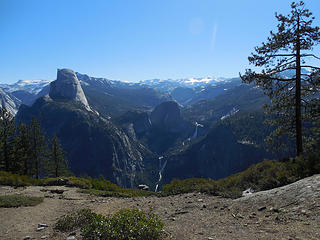 Half Dome as seen from Washburn Pt.
