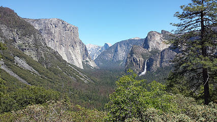 Just above Tunnel View, w/o the crowds