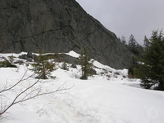 Arriving at the Mt Si basin area. Where is the sign?