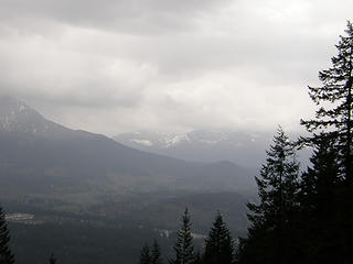 Views from Mt Si talus field on Talus loop trail.