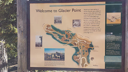 Sign @ Glacier Pt.