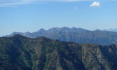 Abernathy's, Gardner Ridge,  Storey and more from near Black ridge's summit.