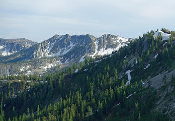 Sun Mountain from Black Ridge.