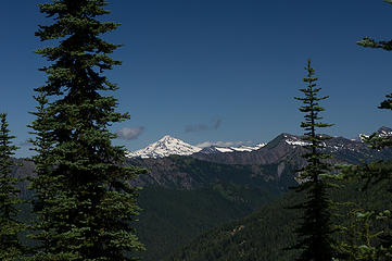 Views of Glacier Peak from Frosty Pass