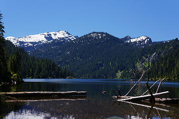Lake Dorothy and Big Snow in the background