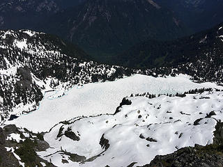 Snow Lake from the summit