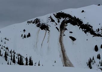 Large avalanche