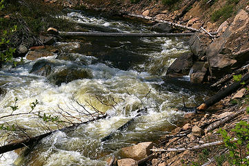 Chewuch River photo to show the color of the water