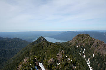 View of Lake Quinalt