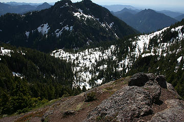 Looking Down on Moonshine Flats