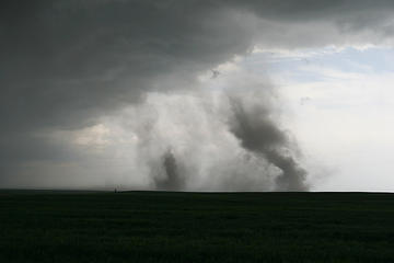 Tornados in Eastern Washington. June 6, 2009 near Wilbur, Washington.