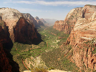 Looking South from Angel's Landing