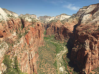 Looking North from Angel's Landing
