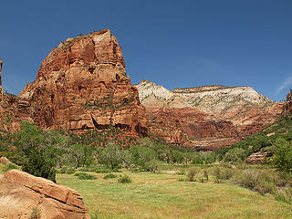 Angel's Landing from Valley