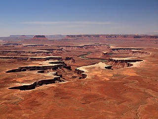 View From Canyonlands Green River Overlook