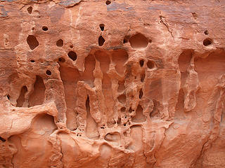 Rock Formations Along Trail to Navajo Arch