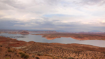 Lake Powell from Mile 552 Viewpoint
