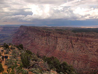 Cloud Show at Desert View (Grand Canyon)