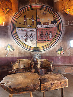 Mural Inside Desert View Watchtower