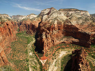 Observation Point and East Rim from Angel's Landing