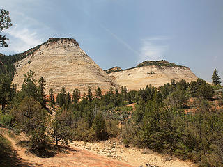 Checkerboard Mesa From Zion-Mt Carmel Highway