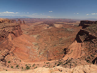 Canyonlands View From Top Of Mesa Arch