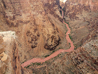 Little Colorado River from Viewpoint