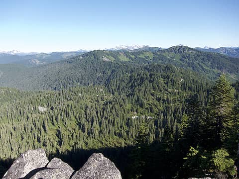 Grizzly peak from Peak 5650