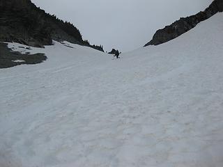 top of upper gully