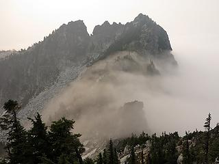 Clouds in the Thunder Mountain Col
