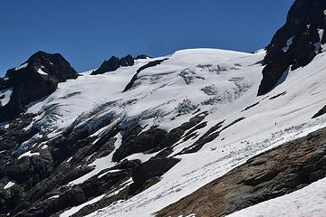 Slope approaching Le Conte Glacier from north.